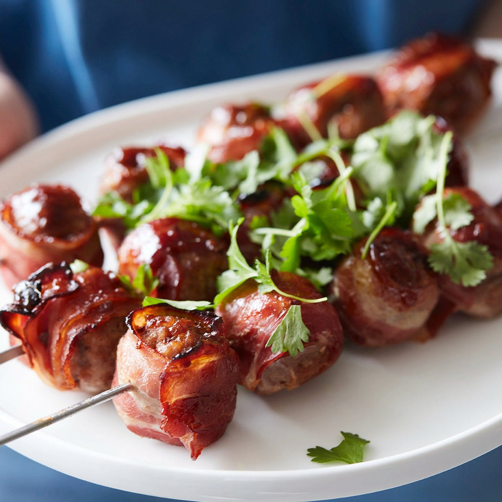 Moink Balls aus dem Räucherofen