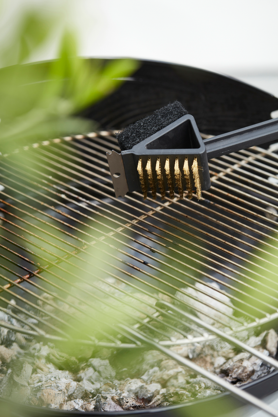 3-in-1 lange Bürste schwarz