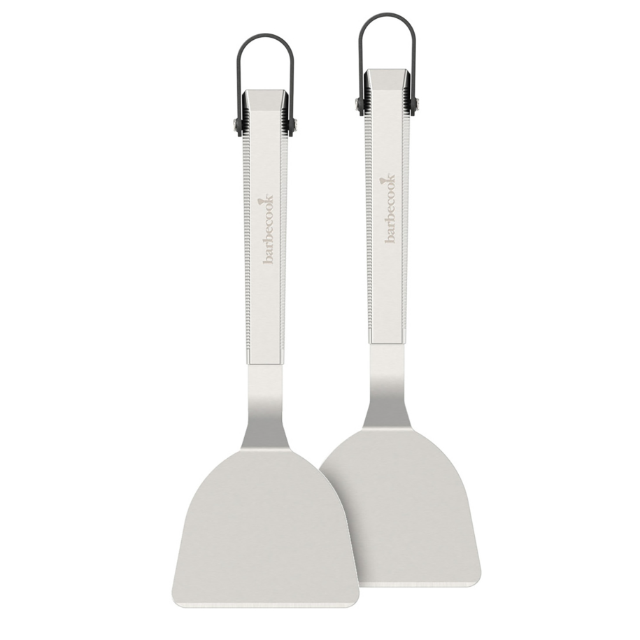 Premium set of 2 plancha spatulas