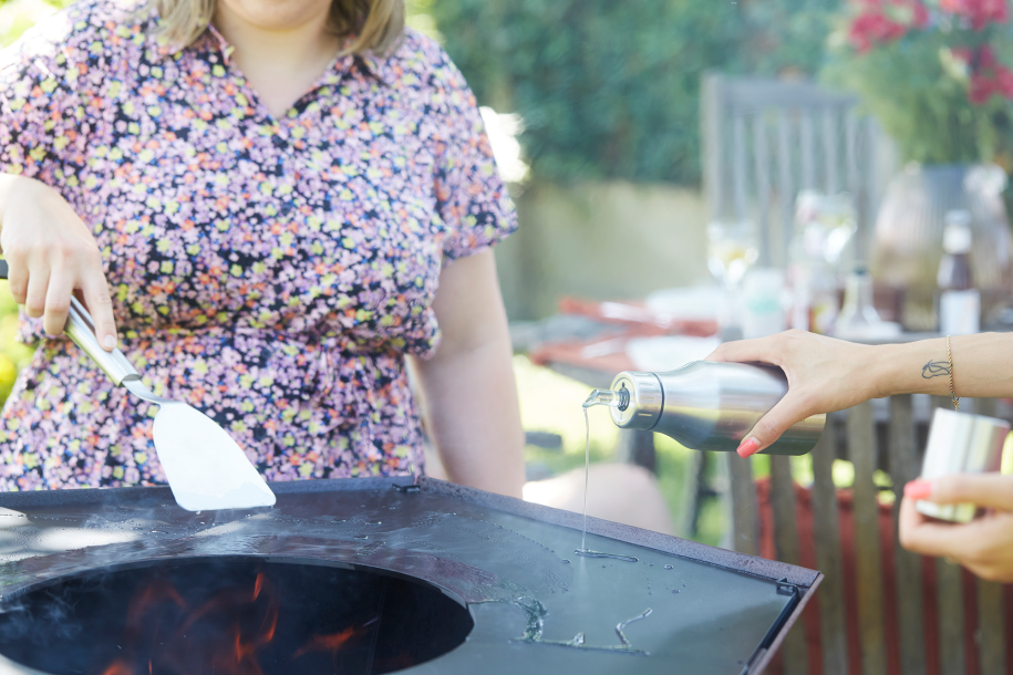 Premium set of 2 plancha spatulas