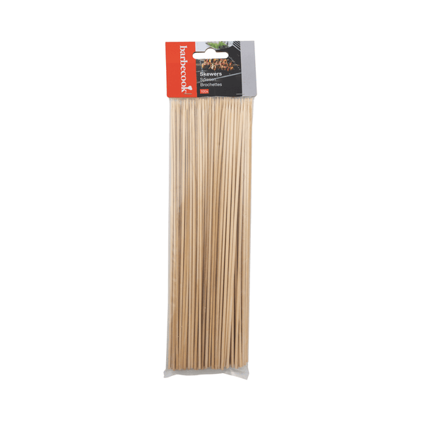 Image of the product Set of 100 bamboo skewers
