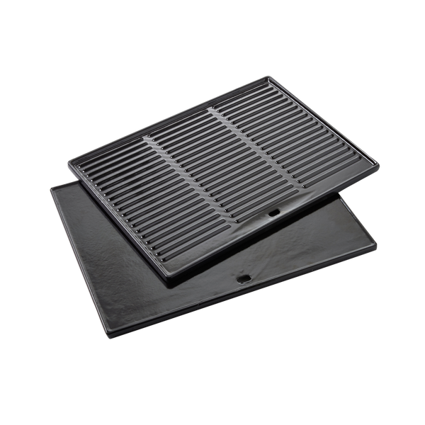 Image of the product Dynamic Core enamelled cast iron cooking griddle
