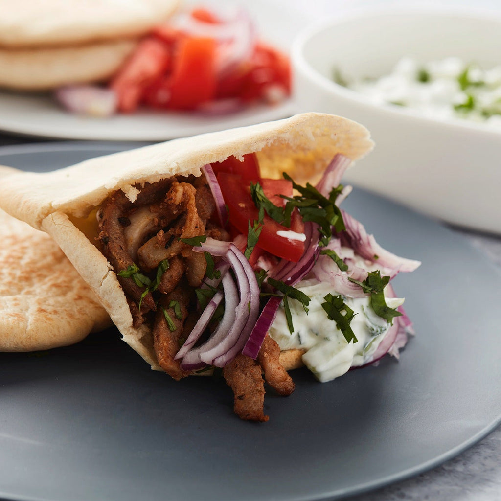 Griechisches Gyros vom Grill