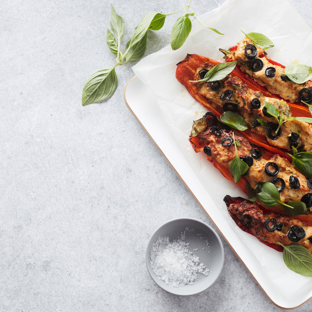 Stuffed Pointed Bell Peppers