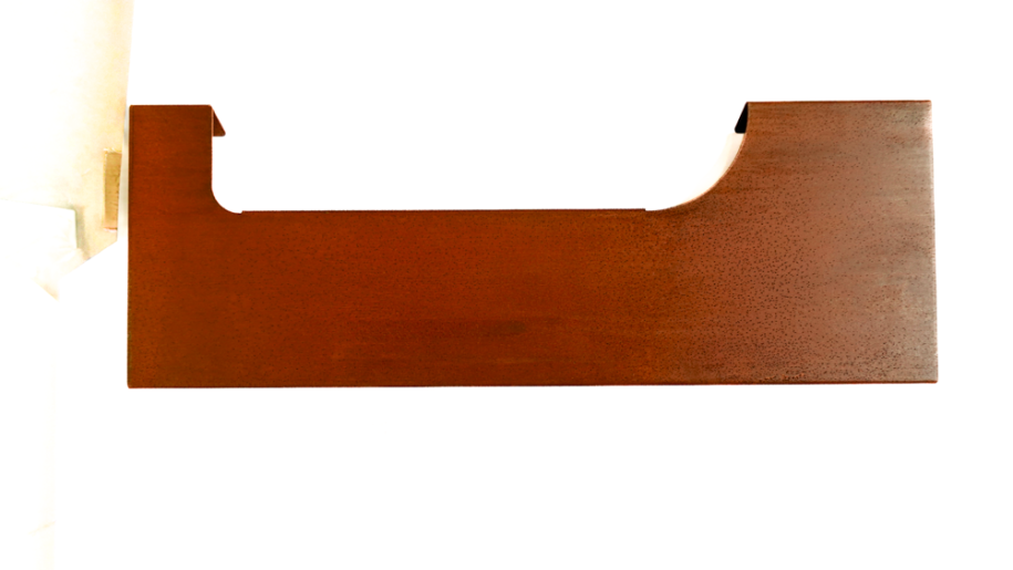 Front panel right opening stand Nestor Corten