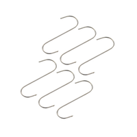 Set mit 6 Räucherhaken