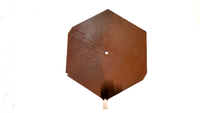 Bottom panel for wood storage Nestor Corten