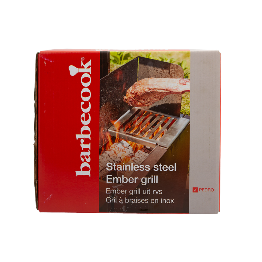 Stainless steel Ember grill for Pedro