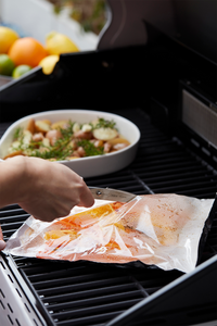 Set mit 10 Ofen- und Grilltaschen