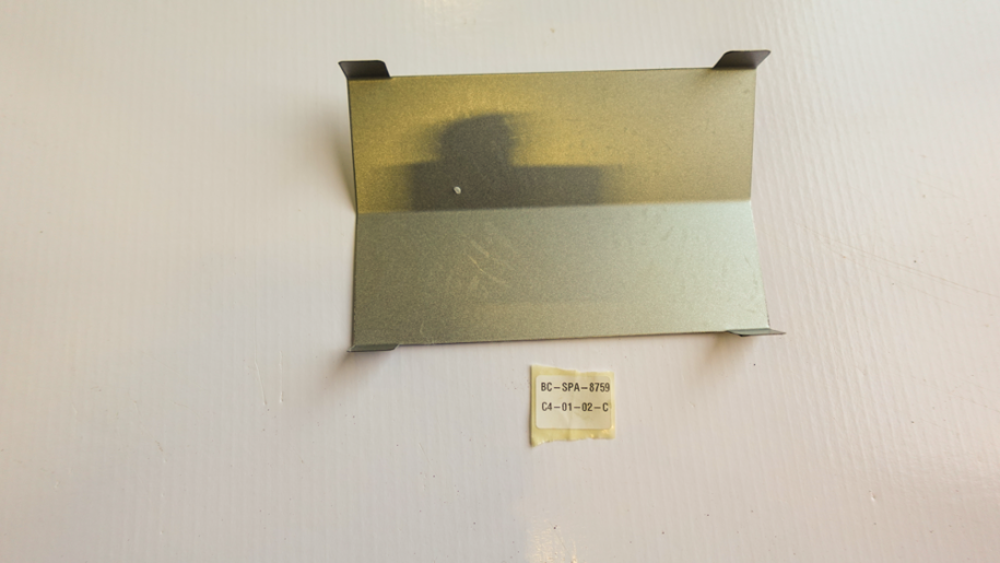 Abschirmung der Fettauffangwanne Siesta 310 Ceram