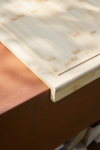 Schneidebrett mit Saftrinne für Nestor World 659.5x45x4.5cm FSC®