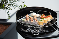 Stainless steel grill topper