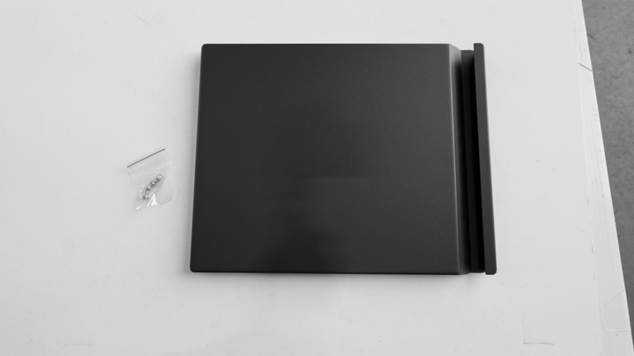 Seitenbrennerdeckel Sumo Mattschwarz