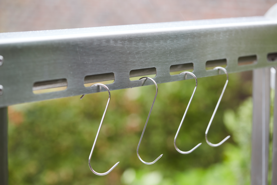 Set mit 6 Räucherhaken