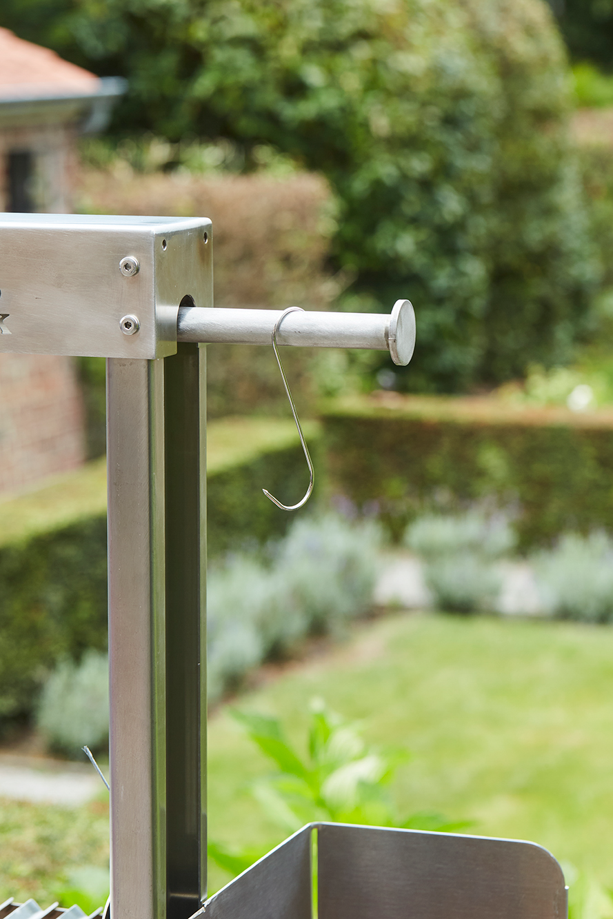 Set mit 6 Räucherhaken