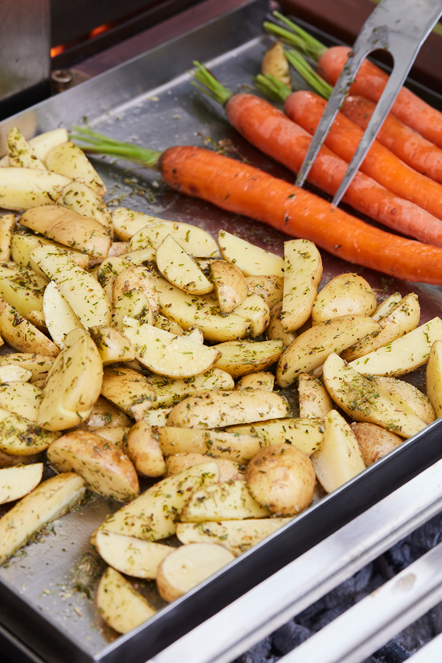 Plancha aus Edelstahl für Pedro