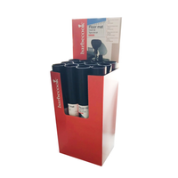 Kunststoff Bodenmatte schwarz