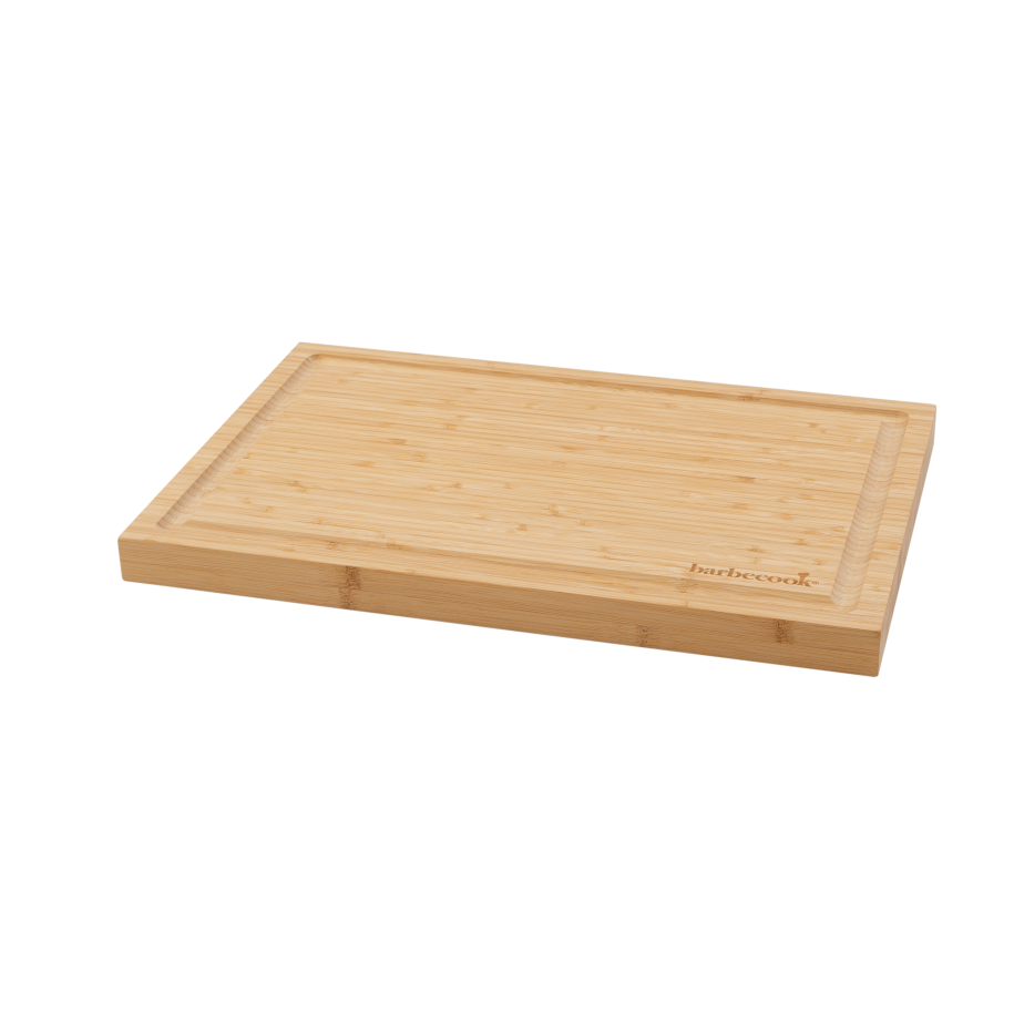 Bamboo cutting board with groove 46.5x28x2.8cm FSC®