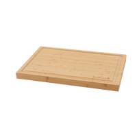 Bambus Schneidebrett mit Rille 46.5x28x2.8cm