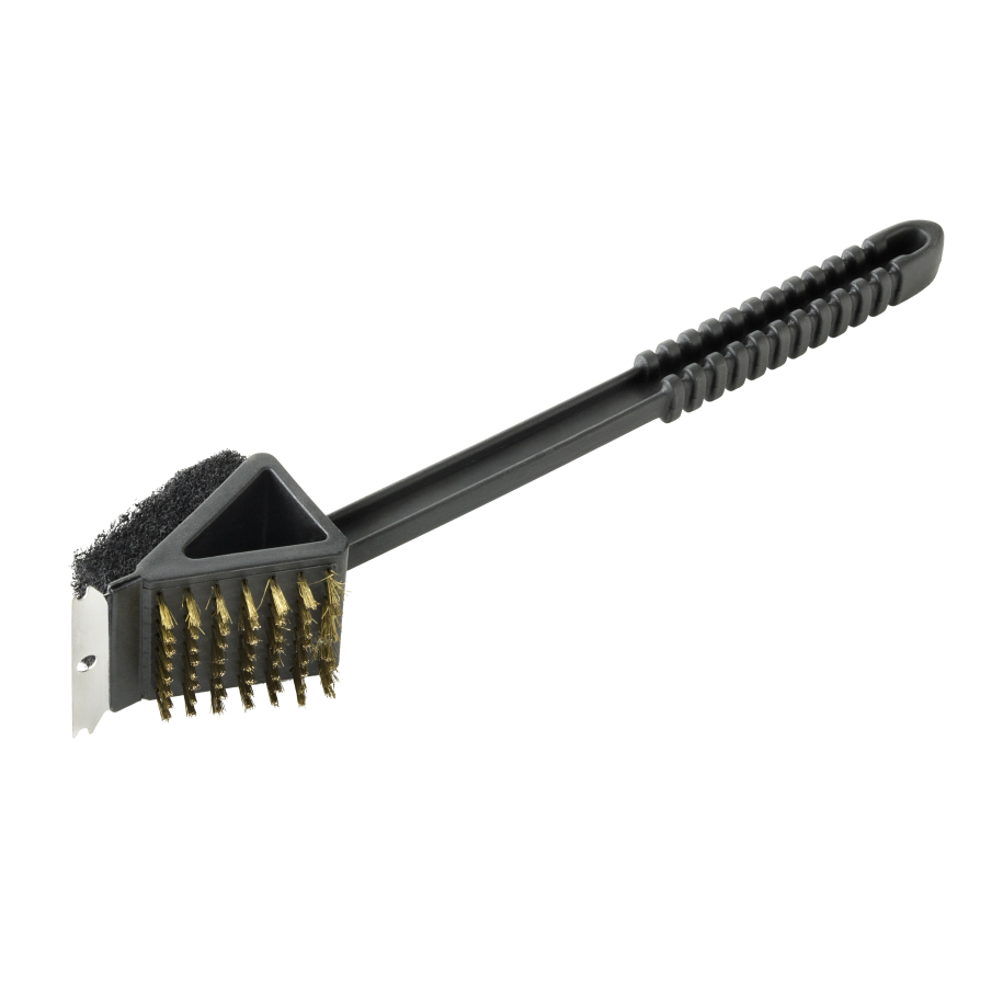 3-in-1 long brush black