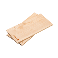 Set of 2 smoking planks alder wood