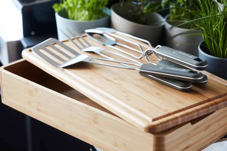 Box aus Bambus für Grillzubehör FSC® – Barbecook