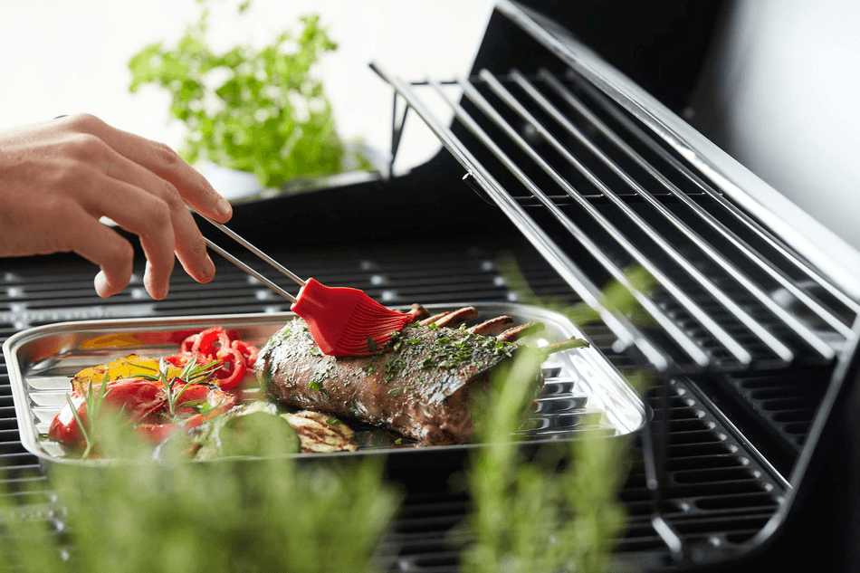 Brosse à barbecue Deluxe - cuisine extérieure - Advance Greenshop