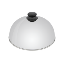 Olivia stainless steel plancha dome Ø 30cm