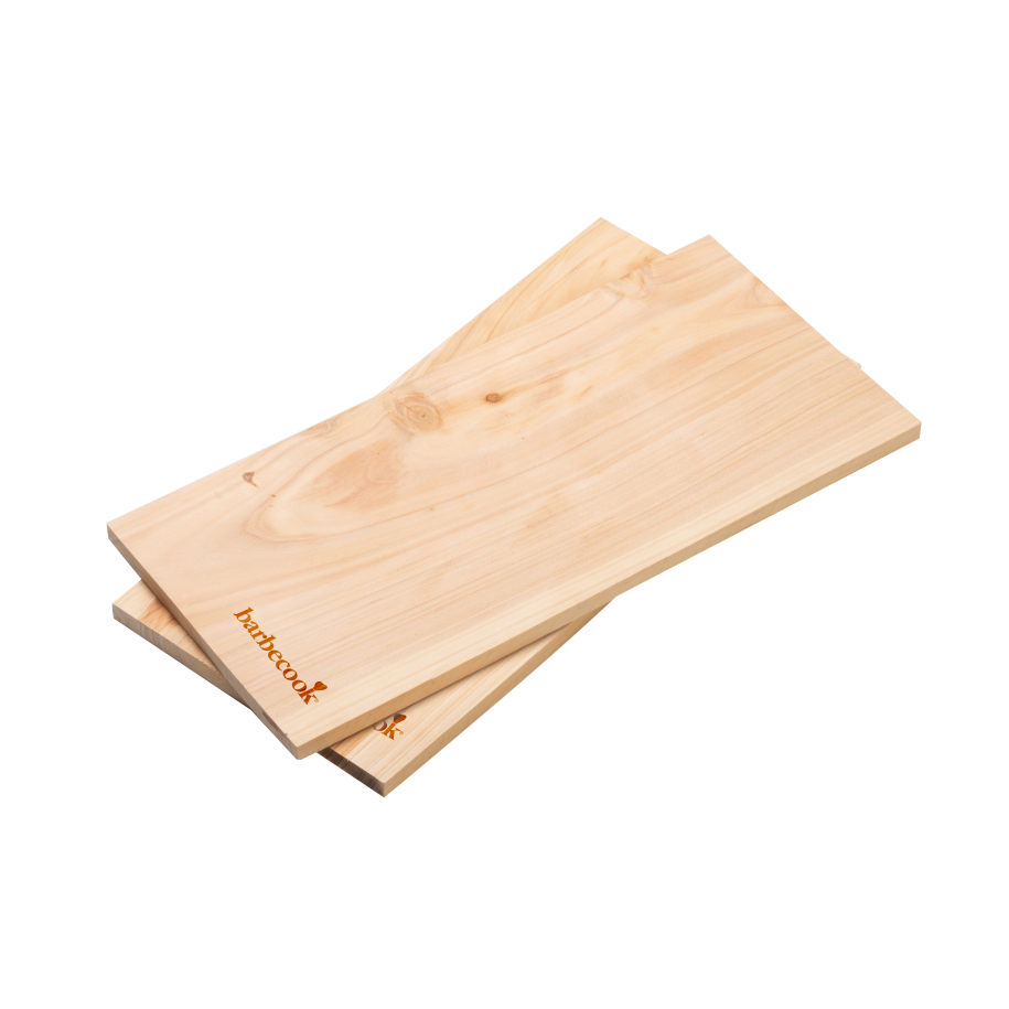 Set of 2 smoking planks beech wood