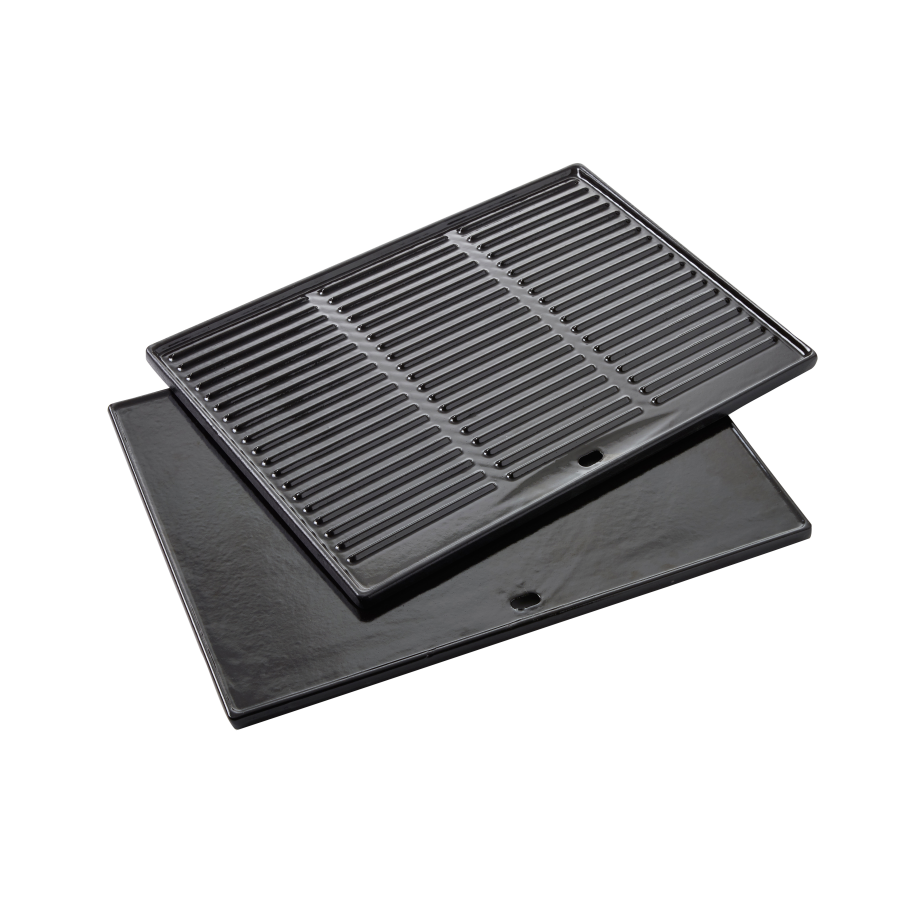 Dynamic Core enamelled cast iron cooking griddle