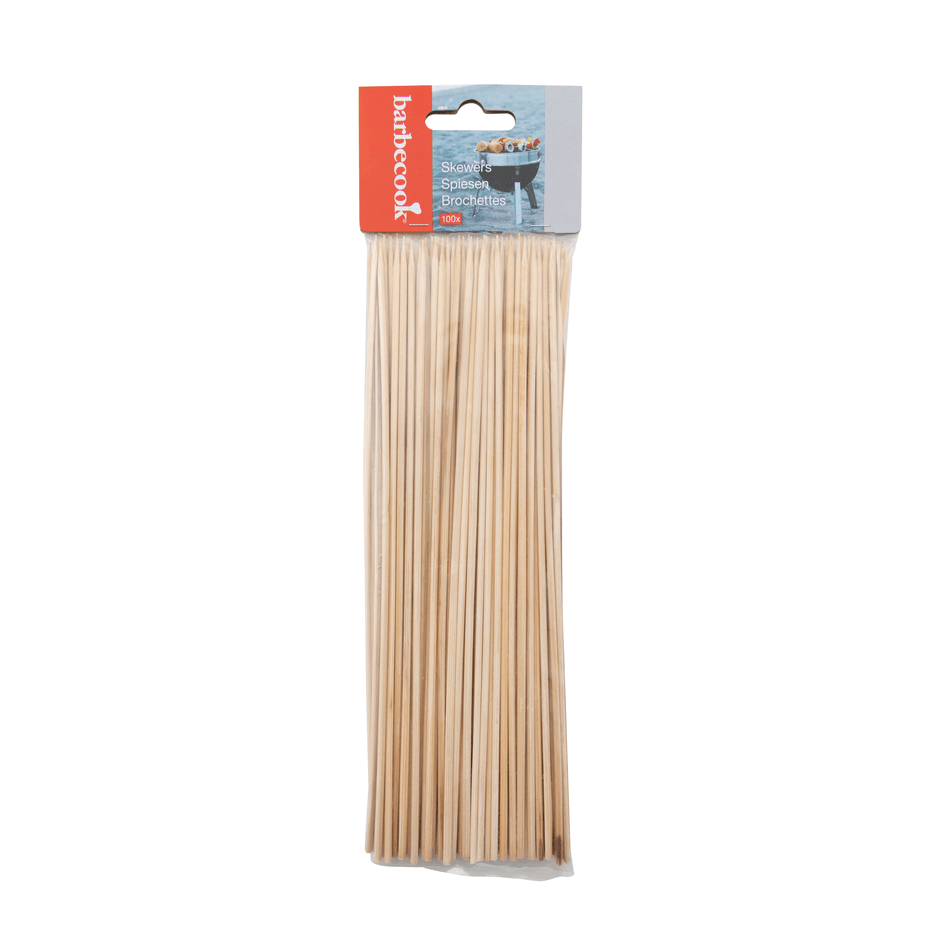 Set of 100 bamboo skewers