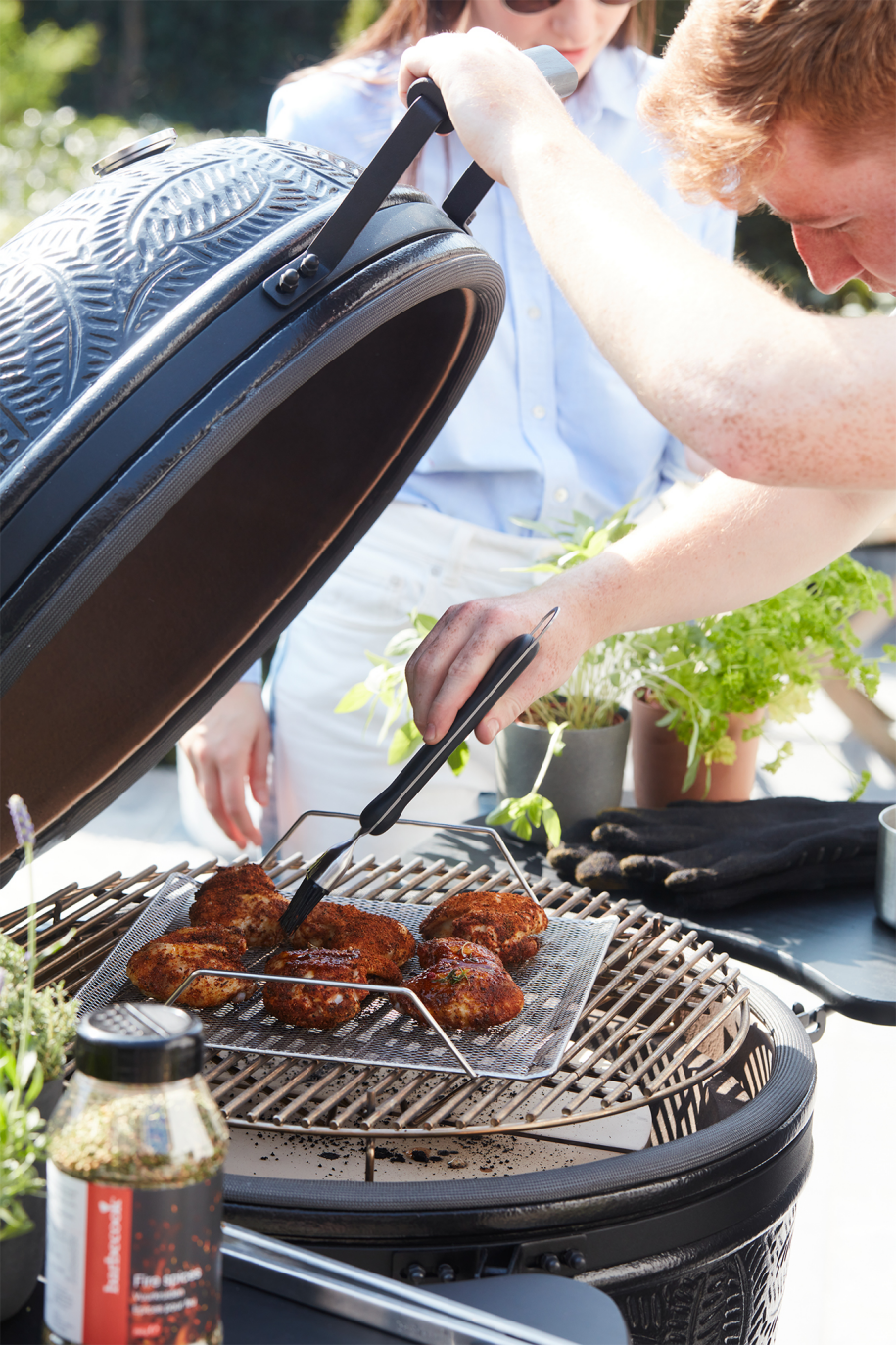 Bbq grill matt sales