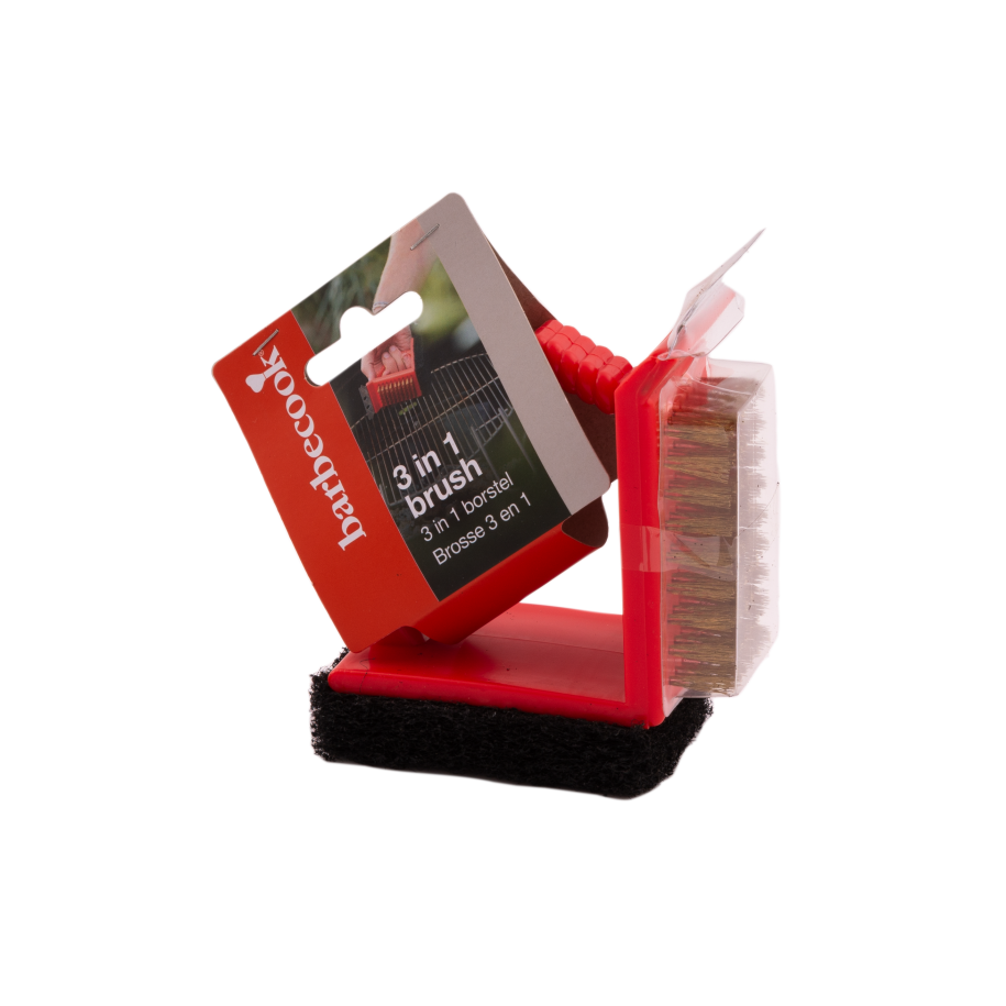 3-in-1 brush red