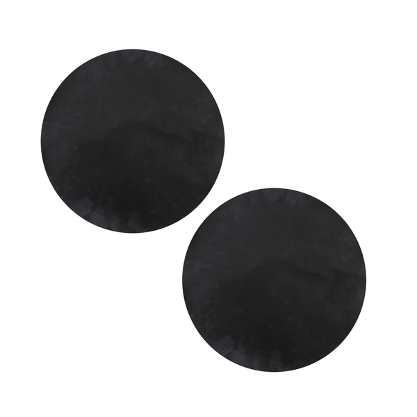 Image of the product Satz von 2 Premium Grillmatten Schwarz Ø 32cm