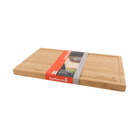 Bamboo cutting board with groove 46.5x28x2.8cm FSC®